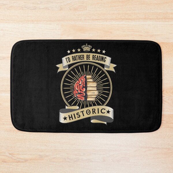 Item preview, I'd Rather Be Reading  Historic book lovers gifts designed and sold by Grimbart.