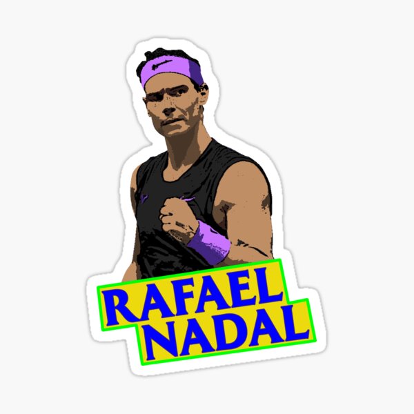 Affiche Rafa Nadal-Rafael Nadal Roland Garros Sticker