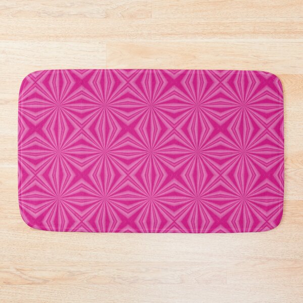 Item preview, Squiggly Squares of Bright or Hot Pink designed and sold by AuntieShoe.