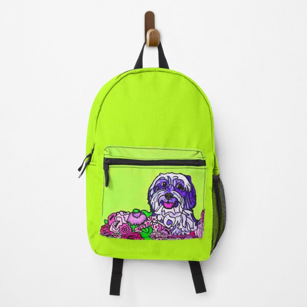 Item preview, Havanese with Flowers designed and sold by Amanda A. Anthony.