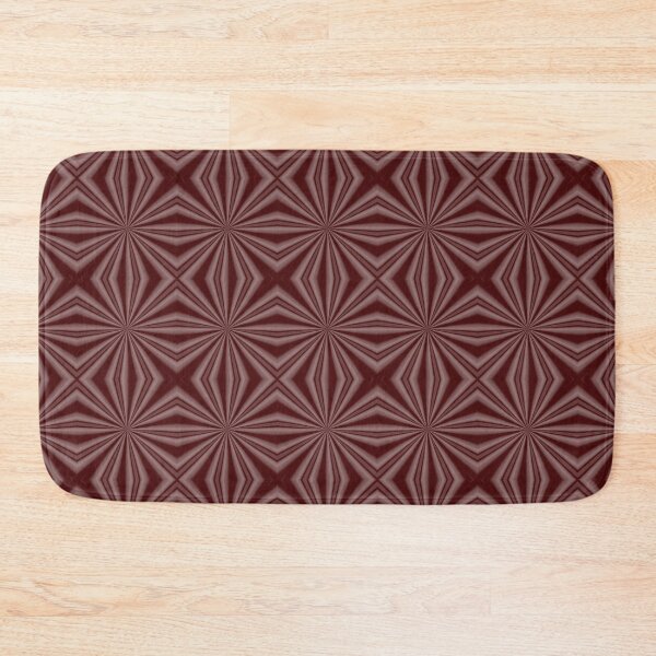 Item preview, Dark Maroon Squiggly Squares designed and sold by AuntieShoe.