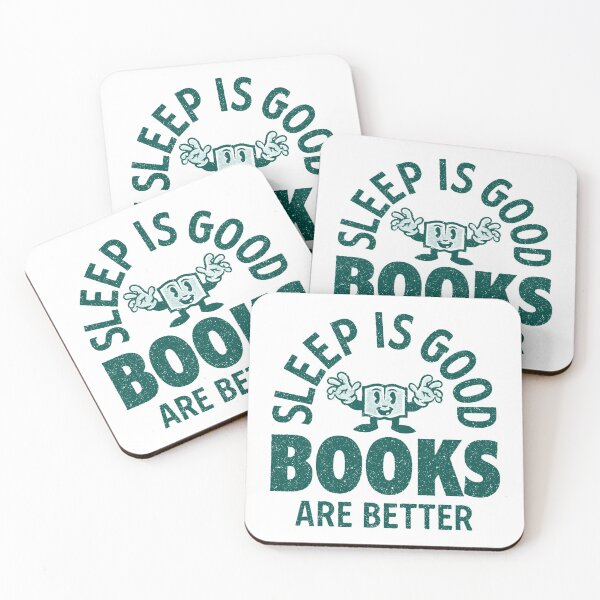 Item preview, Sleep Is Good, Books Are Better designed and sold by Chai Jeffery.