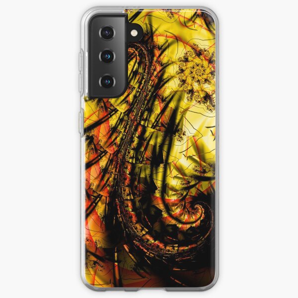 Yellow Symbol Art Design Samsung Galaxy Soft Case