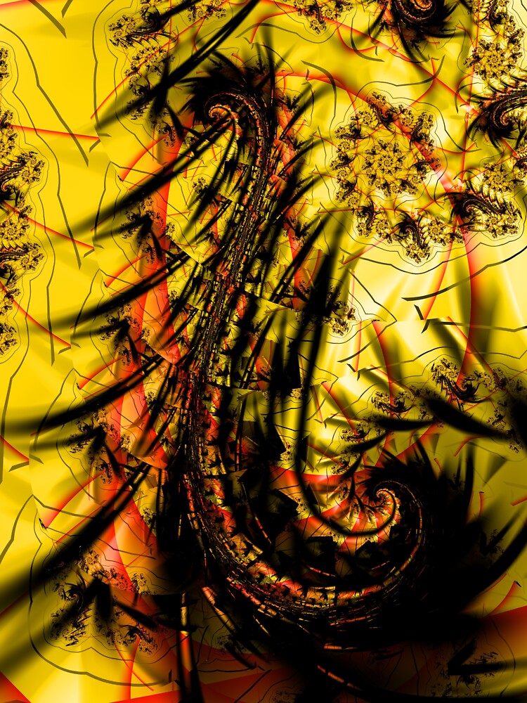 Yellow Symbol Art Design by garretbohl