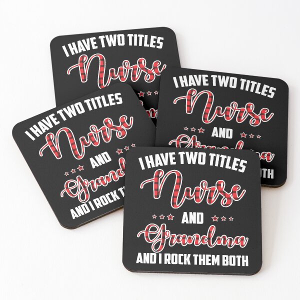 Item preview, i have two titles nurse and grandma and i rock them both designed and sold by hasanmasud.