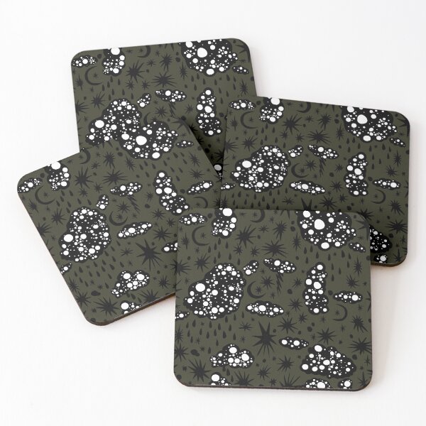 Item preview,  Hand drawn stylish mininal nigth sky seamless pattern.  designed and sold by FENIO.