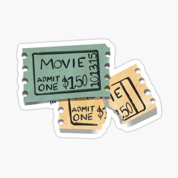 Tickets Sticker