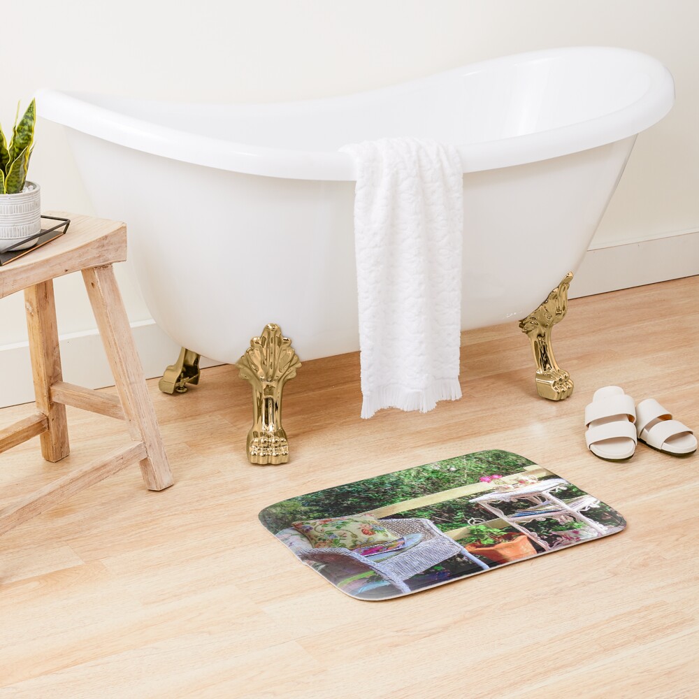 Item preview, Bath Mat designed and sold by wallarooimages.