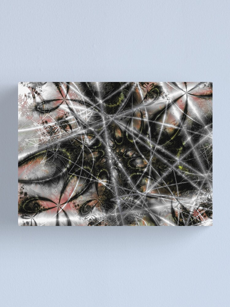 Alternate view of Spider Web Canvas Print