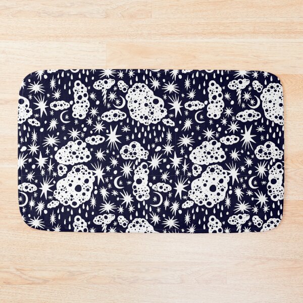 Item preview, Hand drawn stylish mininal nigth sky seamless pattern.  designed and sold by FENIO.