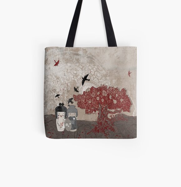 The Tourists All Over Print Tote Bag