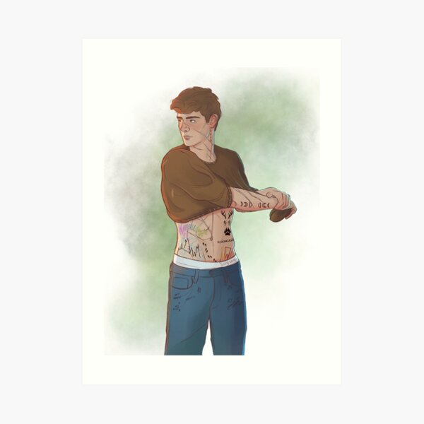 Moony Art Print