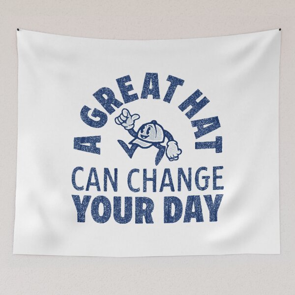 Item preview, A Great Hat Can Change Your Day designed and sold by Chai Jeffery.