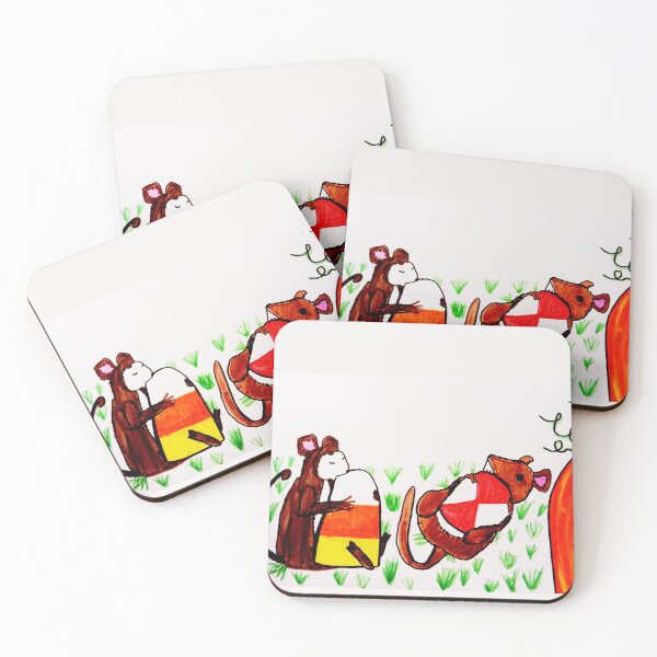 Item preview, HALLOWEEN CANDY STEALING MICE  designed and sold by JoAnnHayden.