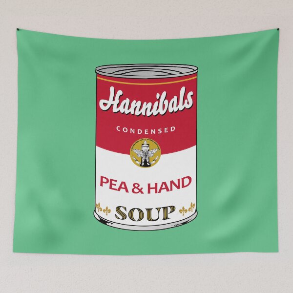 Item preview, Hannibal's Pea & Hand Soup designed and sold by HarleyWarren.