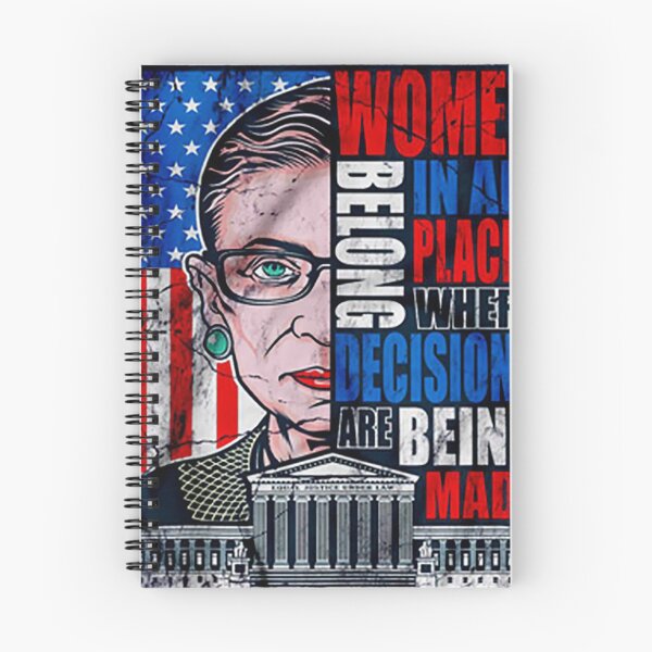 Item preview, Women Belong In All Places Where Decisions Are Being Made Rbg Quotes T-Shirt designed and sold by RBG1933Tee.