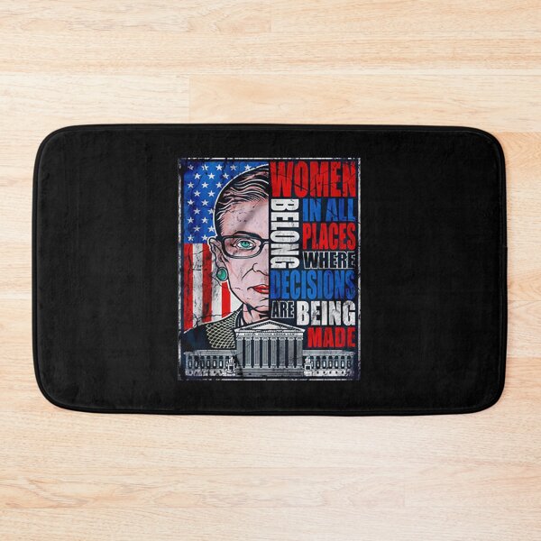 Item preview, Women Belong In All Places Where Decisions Are Being Made Rbg Quotes T-Shirt designed and sold by RBG1933Tee.