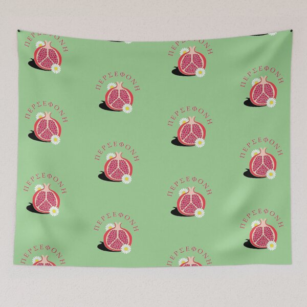Item preview, Persephone Pomegranate Greek Goddess Design designed and sold by OwlishArts.