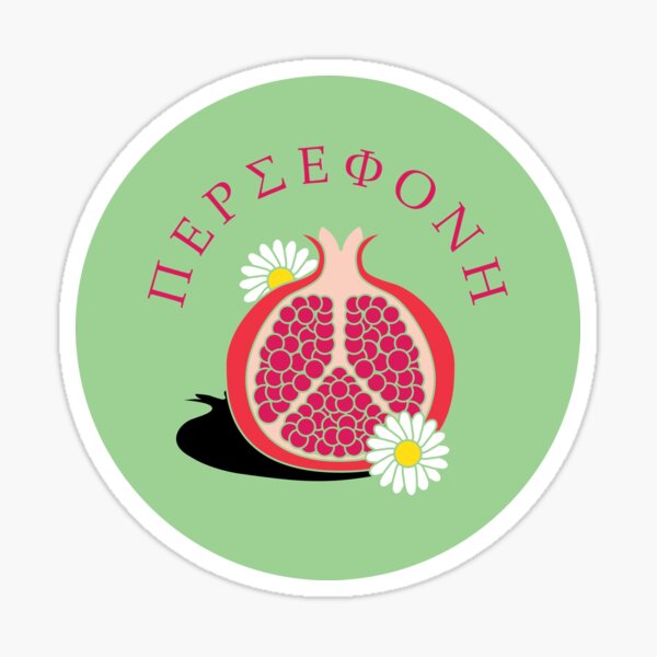 Item preview, Persephone Pomegranate Greek Goddess Design designed and sold by OwlishArts.