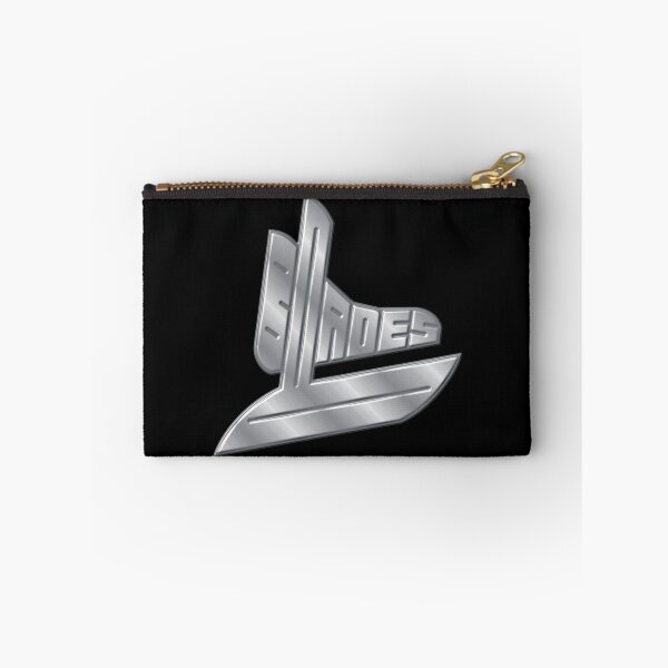 Item preview, Blades Hockey Skate Logo with Metallic Appearance designed and sold by FanSportsSpot.