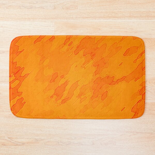 Item preview, THE SURFACE OF THE SUN  LIGHT YELLOW AND BRIGHT ORANGE WATERCOLOR SUNSET PATTERN  designed and sold by ozcushionstoo.