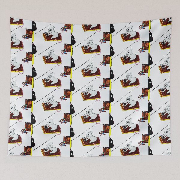 Item preview, LITTLE MOUSE STEALS HALLOWEEN CANDY  designed and sold by JoAnnHayden.