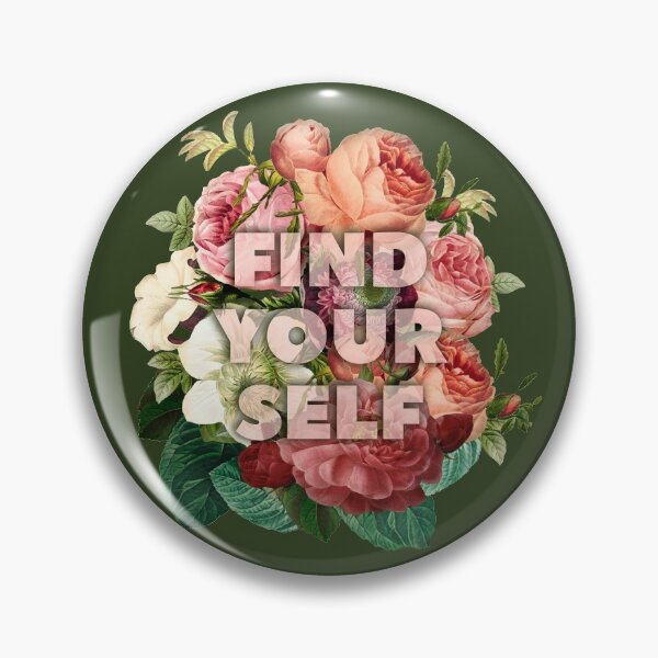 Item preview, Find Yourself - Collage de arreglos florales vintage designed and sold by Dear-Roe.