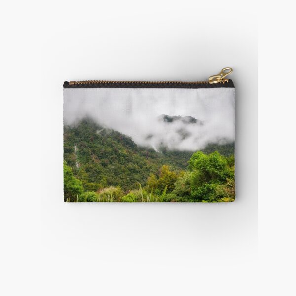 Item preview, Mountain view covered in the mist at Haast Pass in New Zealand designed and sold by Danielasphotos.