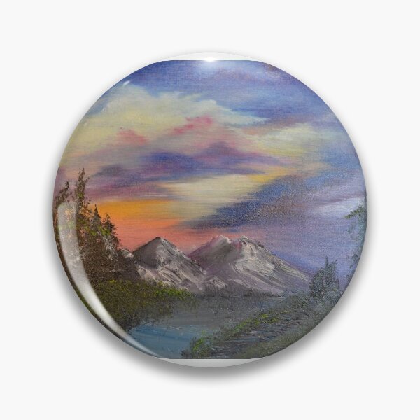 Item preview, Moving Skies Landscape Sticker designed and sold by ryisdying.