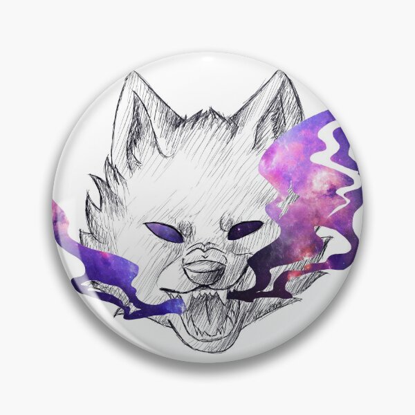 Item preview, space smoking wolf designed and sold by cactix-cuts.