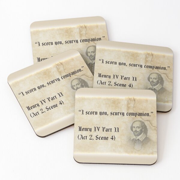 Item preview, Shakespeare Insult 11 designed and sold by Tasty-Brain.