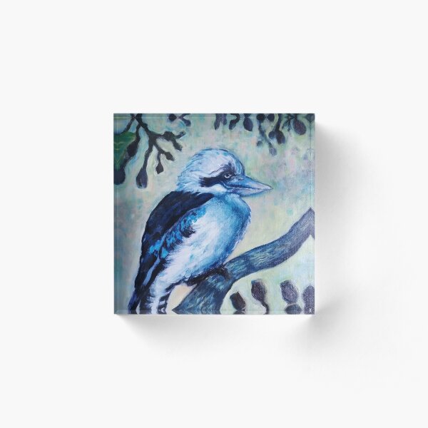 Kookaburra in the old gum tree Acrylblock