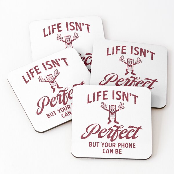 Item preview, Life Isn't Perfect But You're Phone Can Be designed and sold by Chai Jeffery.