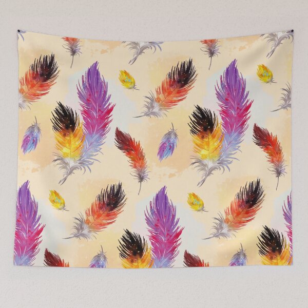Item preview, Tribal Boho Indian Feathers designed and sold by Vector Scout Lab.