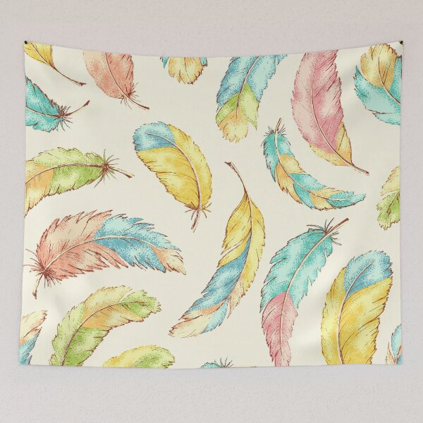 Item preview, Tribal Boho Indian Feathers designed and sold by Vector Scout Lab.