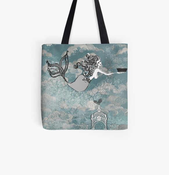 Eos with Titan's toy boat All Over Print Tote Bag