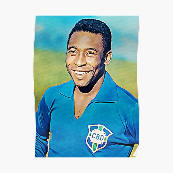 Pele Football Player Posters Redbubble
