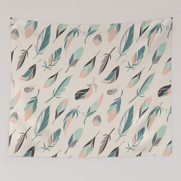 Item preview, Tribal Boho Indian Feathers designed and sold by Vector Scout Lab.