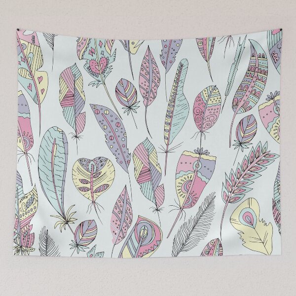 Item preview, Tribal Boho Indian Feathers designed and sold by Vector Scout Lab.
