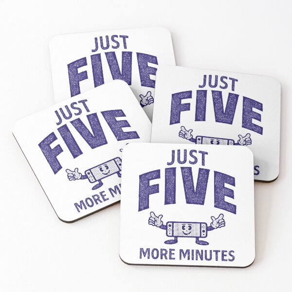 Item preview, Just Five More Minutes designed and sold by Chai Jeffery.