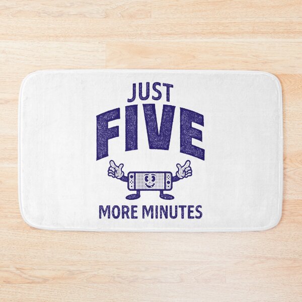 Item preview, Just Five More Minutes designed and sold by Chai Jeffery.