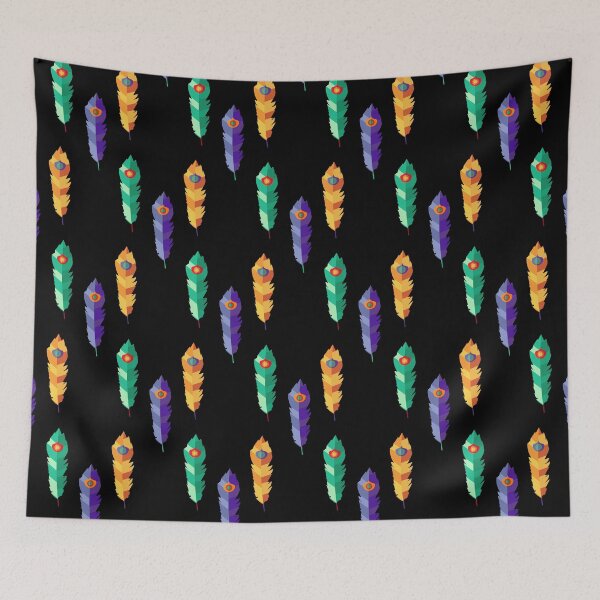 Item preview, Tribal Boho Indian Feathers designed and sold by Vector Scout Lab.