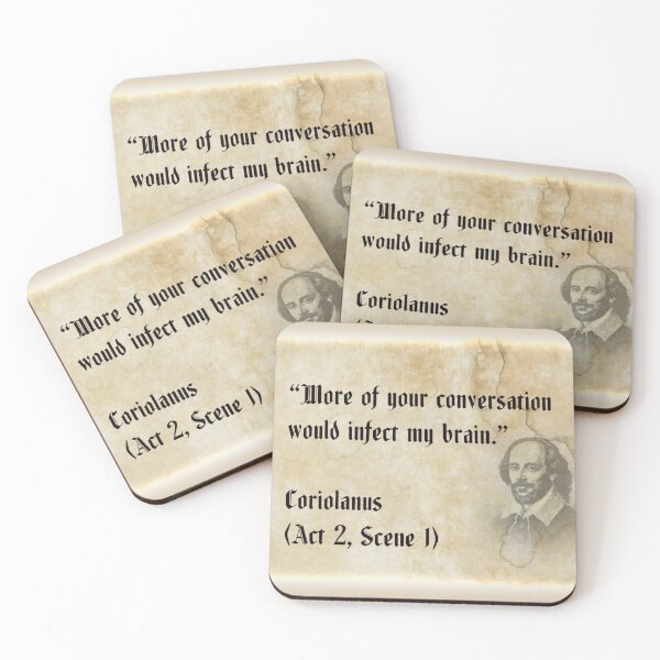 Item preview, Shakespeare Insult 14 designed and sold by Tasty-Brain.