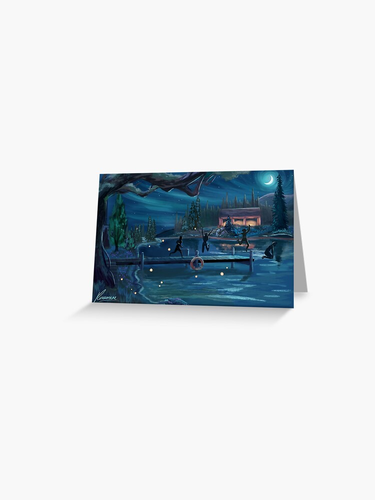 Map of Camp Half Blood Postcard for Sale by roxxell l