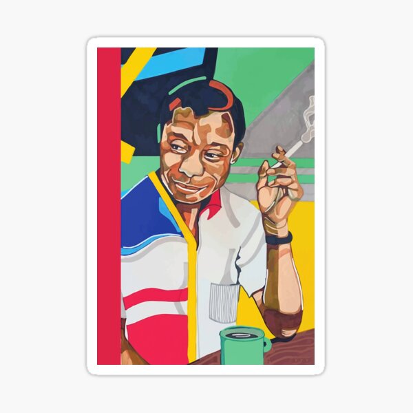 James Baldwin Sticker
