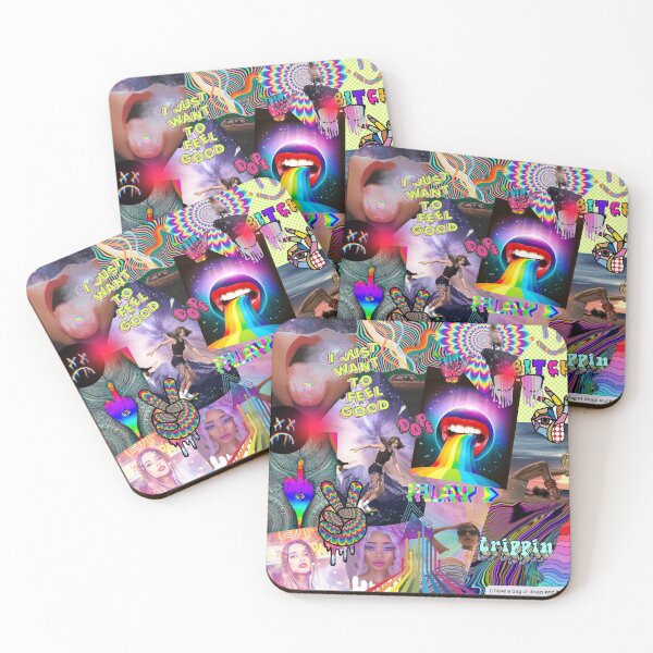 Artikelvorschau, Neon Trippy Collage entworfen und verkauft von Shirtness.