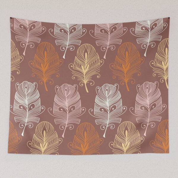 Item preview, Tribal Boho Indian Feathers designed and sold by Vector Scout Lab.