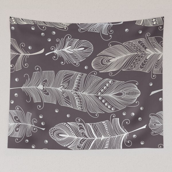 Item preview, Tribal Boho Indian Feathers designed and sold by Vector Scout Lab.