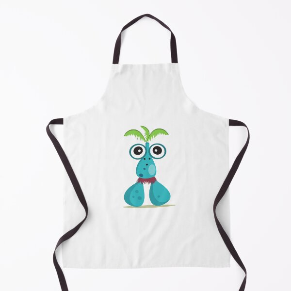 Item preview, Miss Big Eyes Blue Blob Monster designed and sold by wildflowerperks.