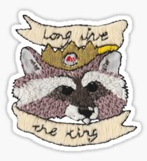 Long Live Little King Trashmouth Sticker